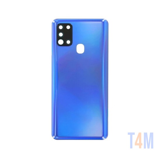 Back Cover+Camera Lens Samsung Galaxy A21s/A217 Blue